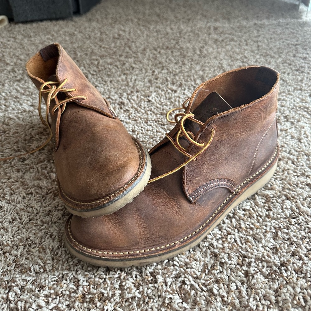 Red Wing Weekender Chukkas - Copper - Size 9